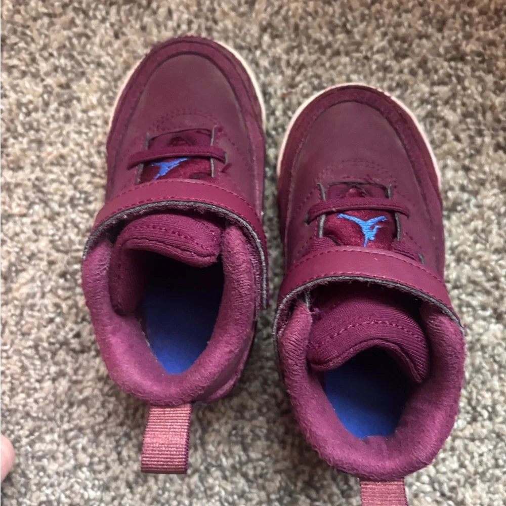Toddler Jordan Maroon Brooklyn Sneakers